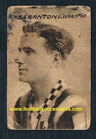 1930 -31 Pietro Serantoni INTER (mistake: Juve) WORLD CUP WINNER GOLD MEDAL 1938 Italian legend!