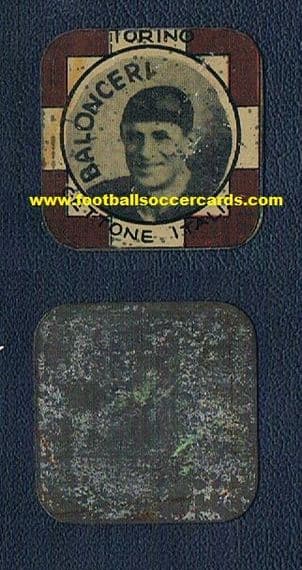 1930 Baloncieri like DEA by Gettone Italia Torino metal card of great rarity & increasing worth