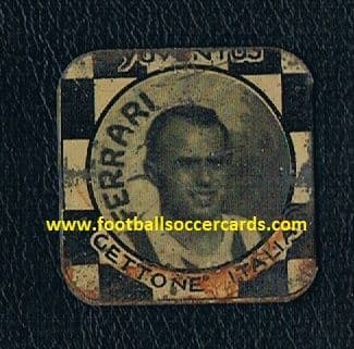 1930 early Giovanni Ferrari LEGEND x2 WORLD CUP WINNER Juventus Italy DEA Gettone Sport