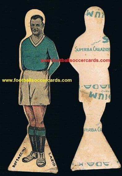 1930 Giada Stadium stand-up card Renato Lazio Bottacini