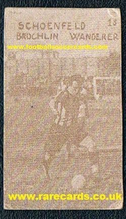 1930 Heinrich Schönfeld of Brooklyn Wanderers & New York Stars ex- Inter,  Hakoah Vienna  - SOLD