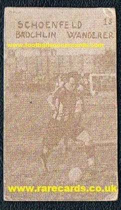 1930 Heinrich Schönfeld of Brooklyn Wanderers & New York Stars ex- Inter, Hakoah Vienna - SOLD