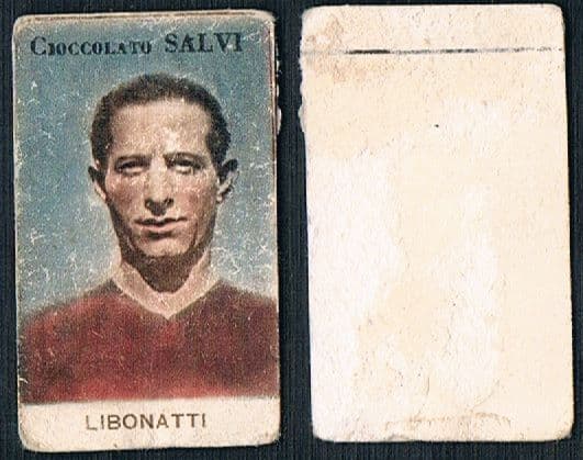 1930 legendary Argentine Italian Int'l Cup Winner Julio Libonatti Torino Genoa - SALVI