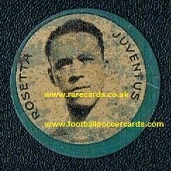 1930 Rosetta 8xSerieA winner, Juventus, World Cup 34 winner Dea pog