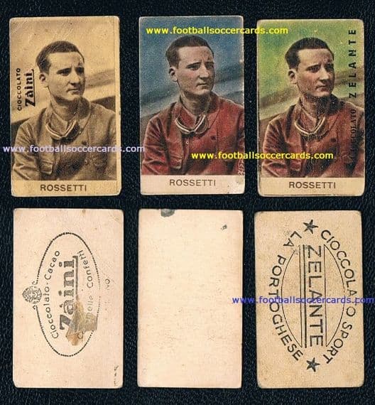 1930 's Amilcare Rossetti Italian speed king & MotoGP Champion, 3 cards