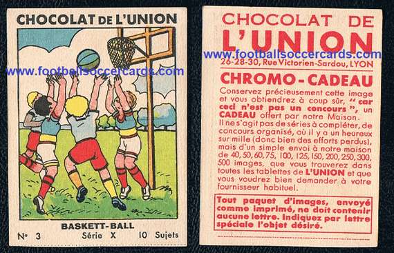 1930 's French Union basketball card children Mabel Lucie Atwell style, very rare!