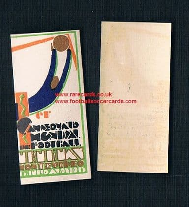 1930 WC30 World Cup poster stamp with gum, original unused umm