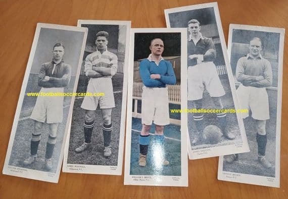 1930s BARGAIN Scots 5 Topical Times Kilmarnock Rangers Dundee Albion Motherwell George Brown etc AMR
