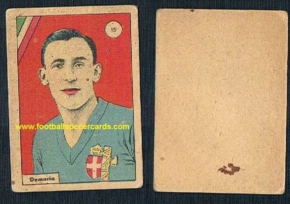 1930s LEGEND! Atilio DeMaria, played for 2 countries in WC finals, 30 Argentina & 34 for Italy
