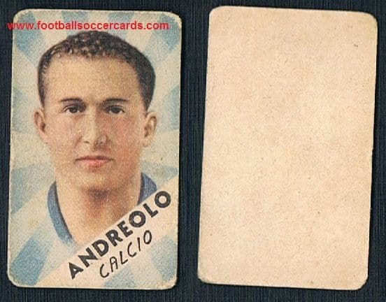 1930s Michele Andreolo Bologna 4xSerieA & World Cup Winner 1938 colour rays