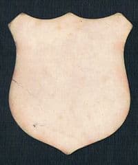 1930s very rare Crystal Palace shield-shaped card by unknown issuer