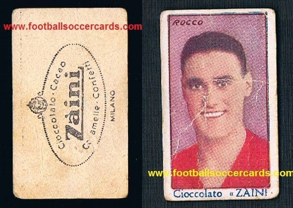 1930s Zaini legendary double European Cup winning manager Nereo Rocco