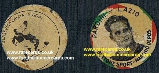 1931 Antonio Blasevic Palermo & Odoacre Pardini Lazio DEA gettone sport