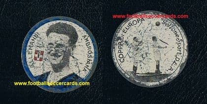 1931 DEA Luigi Allemandi Italy & Inter, Euros - Int'l Cup 1930 & World Cup 1934 winner