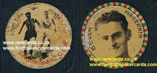 1931 Leopoldo Conti INT'L CUP WINNER 1929 Arnaldo Porta Verona & Macerata DEA Gettone Sport