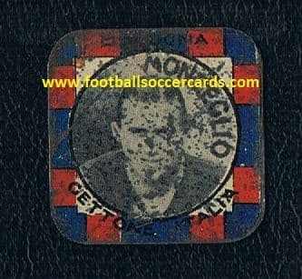 1931 Monzeglio x2 World Cup wins! WC34 WC38 winner & team captain DEA Gettone Sport metal card