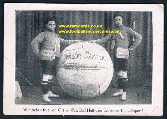 1932 Ball Heil! German football card