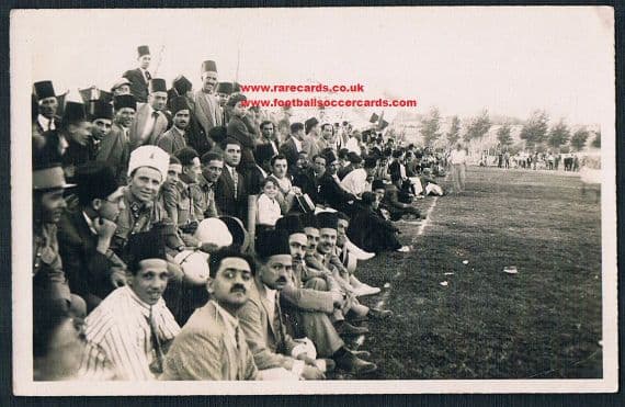 1932 Damascus Syria crowd football match pc