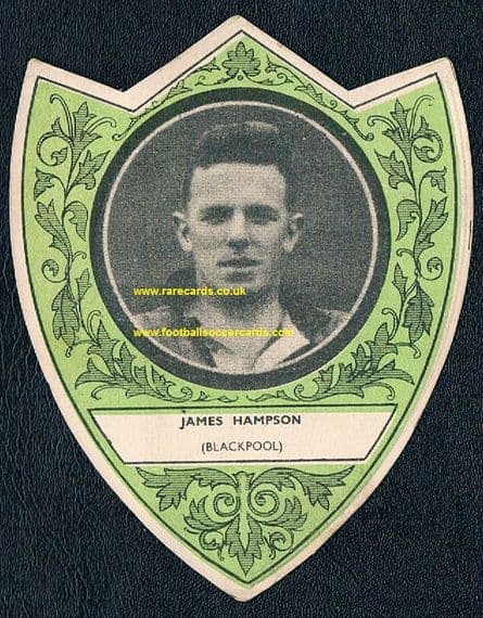 1932 James Hampson Nelson Blackpool