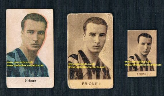 1933 Francesco Frione I Inter Ambrosiana Uruguay 3 cards 1 price