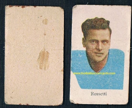 1933 Gino Rossetti 1 of the 3 marvels of Torino Olympic bronze Napoli & Italy star LOW PRICE
