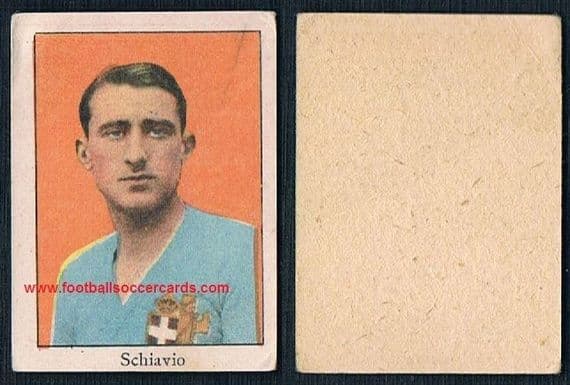 1933 Schiavio Hall of Fame Golden Boot 32 SerieA, scored in final of 1934 World Cup
