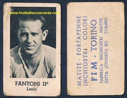 1934 Octavio Fantoni II of BRAZIL played for Italy & Lazio