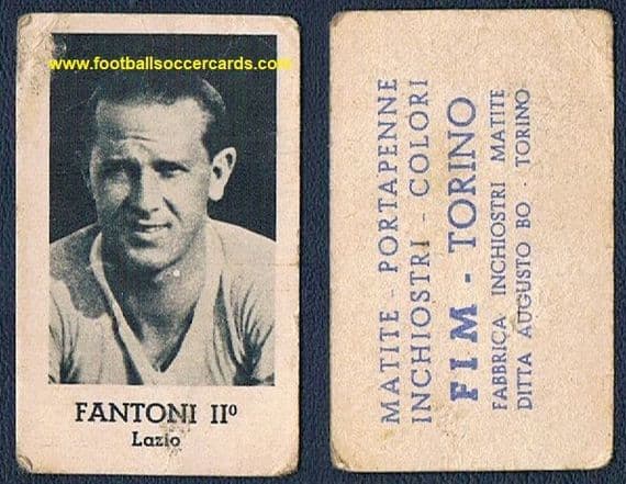 1934 Octavio Fantoni II of BRAZIL played for Italy & Lazio