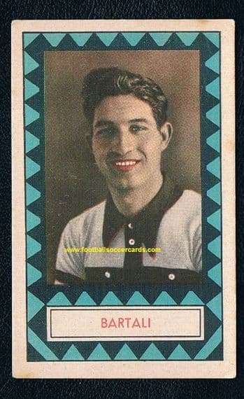 1934 ROOKIE CARD Gino Bartali HOF Legend multiple World Champ cyclist Abissinia trade card NOT PC