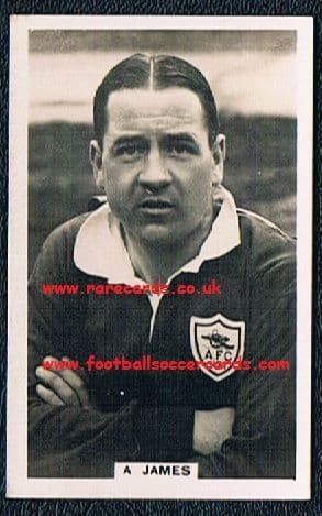 1936 Alex James Scerri Arsenal Raith