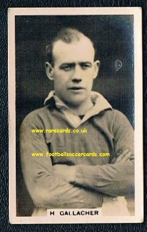 1936 Malta issue, Scerri Hughie Gallacher IN CHELSEA KIT ex-Airdrie ex-NUFC Derby County