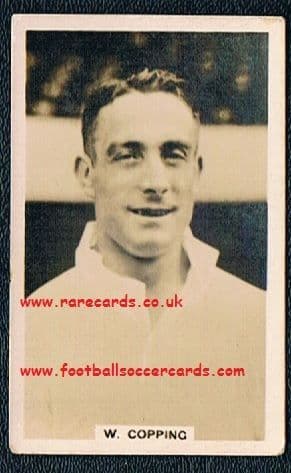 1936 Scerri Wilf Copping Leeds Arsenal - SOLD