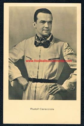 1937 ROSS VERLAG Caracciola card 6909 by Lazi, unused EXCELLENT condition - on EBAY 900+!