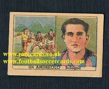 1938 Andreolo WC38 Bologna Uruguay