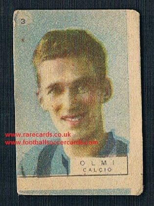 1938 Renato Olmi Inter Ambrosiana very rare Italian card