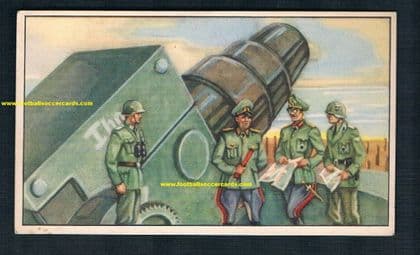1940 's 1950 Field Marshal Erwin Rommel Nazi Germany Toffee Trefin Abeille de Bie card from Belgium