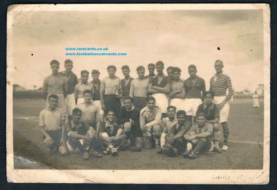 1940s GB army football Cairo team