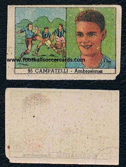 1941 Aldo Campatelli INTER, an early card, #95 VAV or Balilla ?