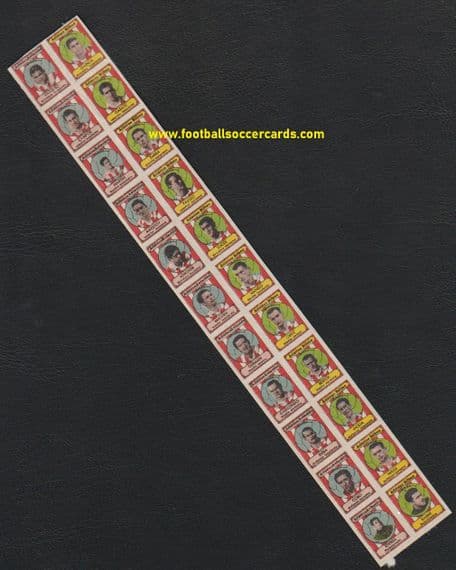 1942 Telmo Zarra rookie card & Gainza ! 2 uncut strips Casulleras Sobre Balon 1942