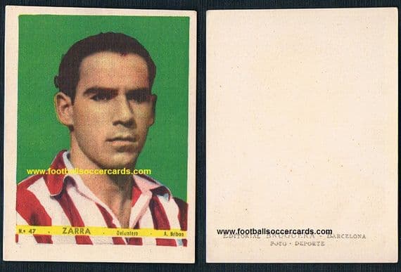 1943 rookie Telmo Zarra Bruguera Foto Deport 1944 collection alternative image