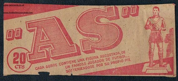 1944 Bruguera stand-up footballer pack