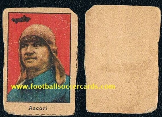 1946- 47 Nannina Alberto Ascari rookie card Tecni Color