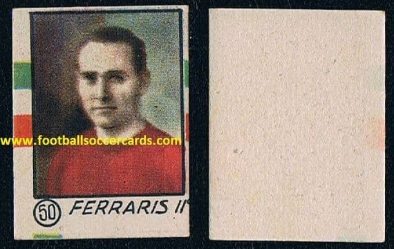 1946 Pietro Ferraris II #50 Cicogna Omnia Sport TORINO Italia Inter WC38 winner