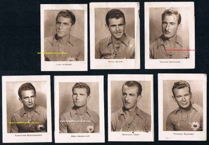 1947 -48 Jovan Jezerkić Red Star Belgrade & Yugoslavia soccer players 7