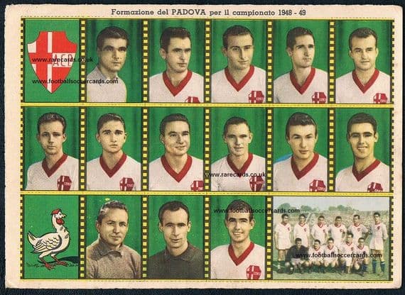 1948 Nannina uncut sheet Adcock Villa