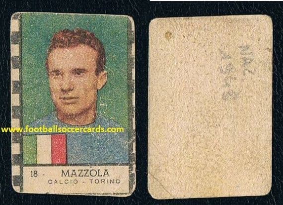 1948 Valentino Mazzola CASTOLDI Azzurri card 18 Italia Torino