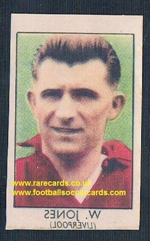 1949 Barratt Napro transfer decal W. Jones Liverpool