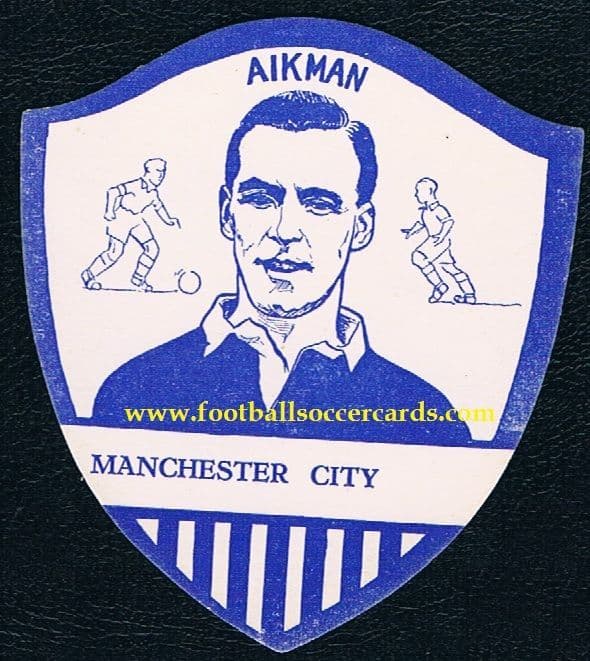 1950 Archie Aikman Falkirk Top Goalscorer Scotland 1948 Manchester City Dundee U City Bakeries Card 1950 Archie Aikman Falkirk Top Goalscorer Scotland 1948 Manchester City Dundee U City Bakeries Card