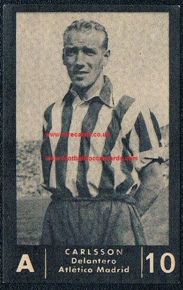 1950 Balon Carlsson Atlético Madrid