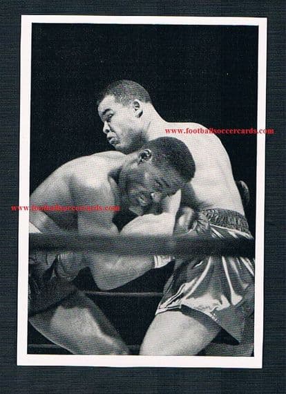 1950 excellent Joe Louis boxing rarity UNused Knorr Soups sticker 14 W.Germany